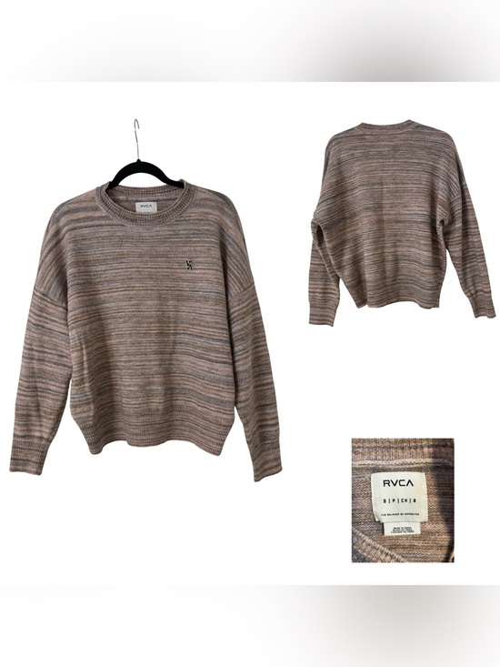 RVCA Sweaters - RVCA Garcia Striped Sweater